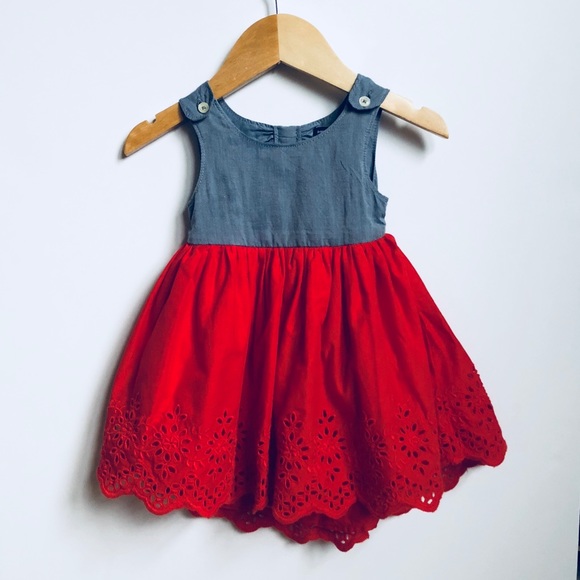 baby gap eyelet dress